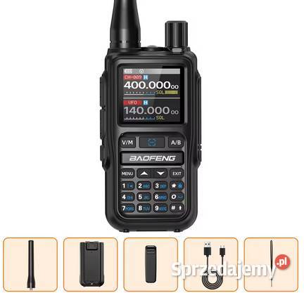 Radiotelefon Baofeng UV5R EU Mini Scaner NOWY Konin sprzedam