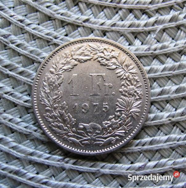 Szwajcaria 1 Frank 1975r Kalisz