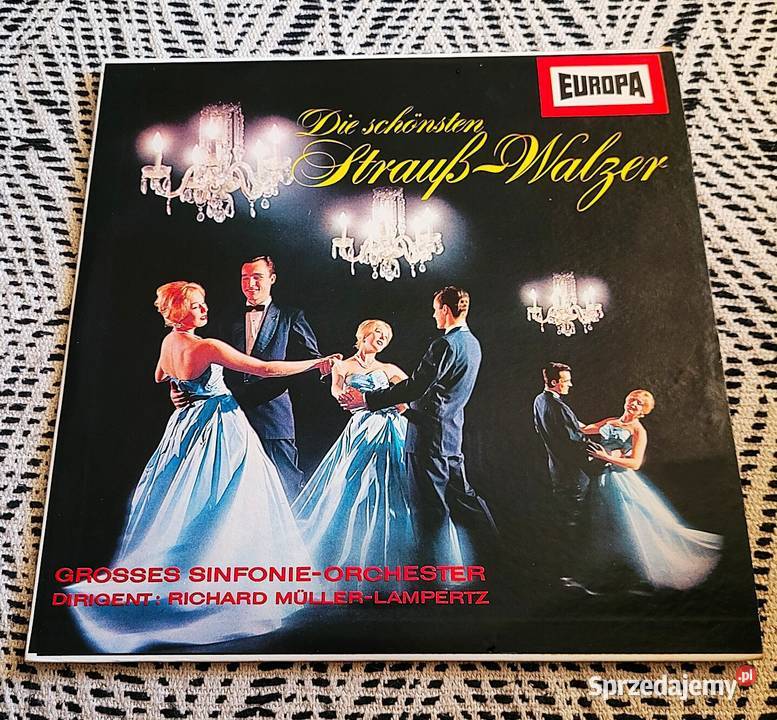 Johann Strauss Walce Król Walca dwie płyty kujawsko-pomorskie Chełmno