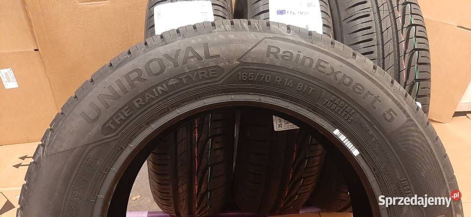 Opony letnie 16570 R 14 81T Uniroyal sprzedam