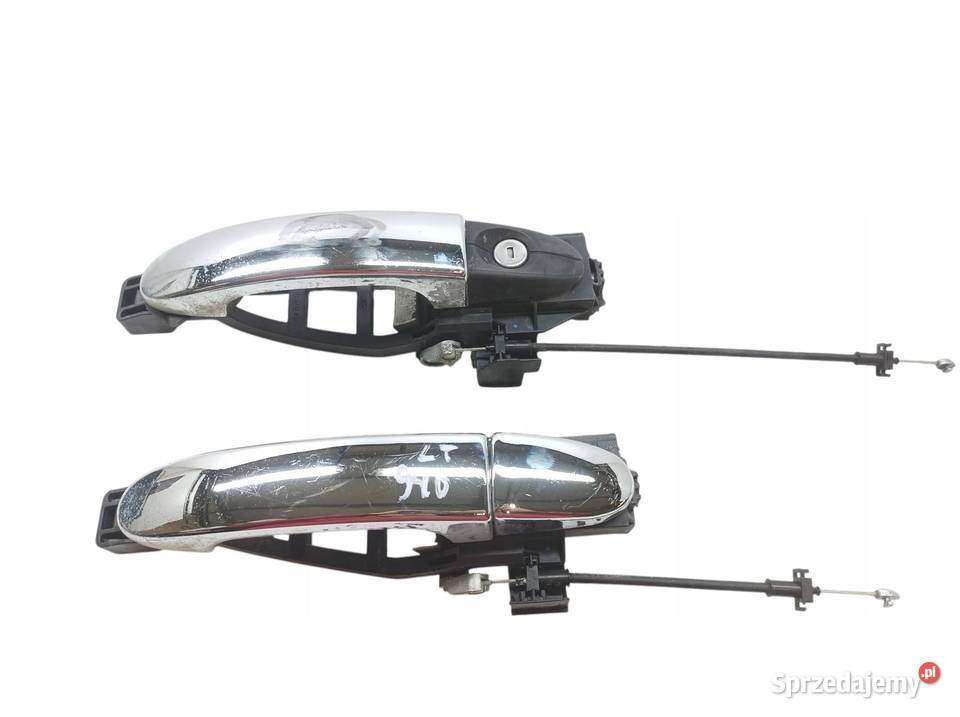 KLAMKA ZEWNĘTRZNA LEWA PRZÓD LEWA TYŁ KOMPLET