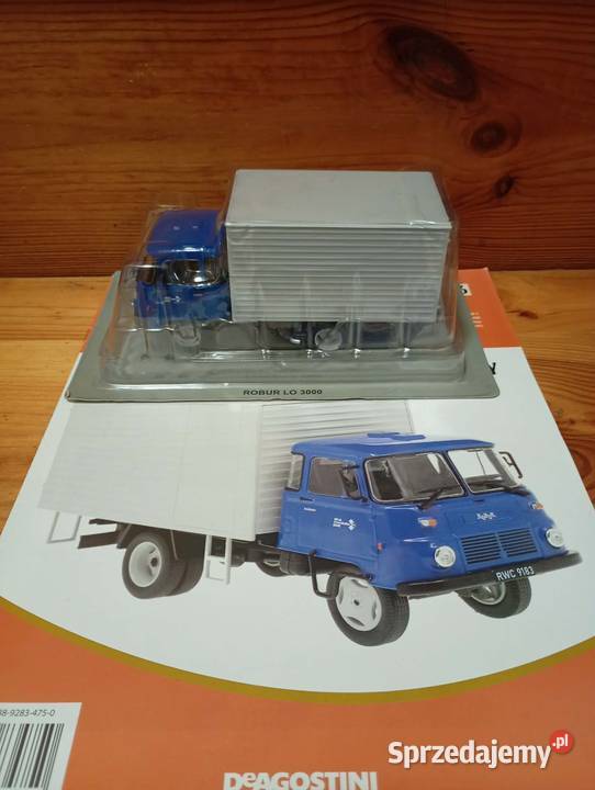ROBUR LO 3000 Skrzyniowy deagostini 143 Kultowe mazowieckie sprzedam
