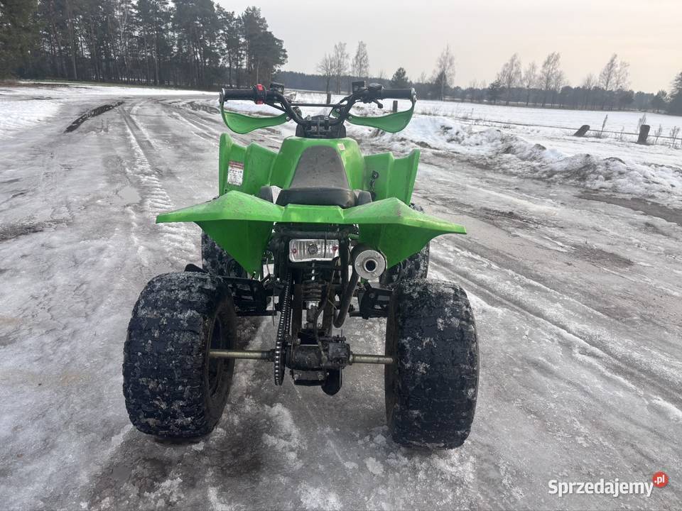 Quad Bombardier 125 zielony zielony Białystok