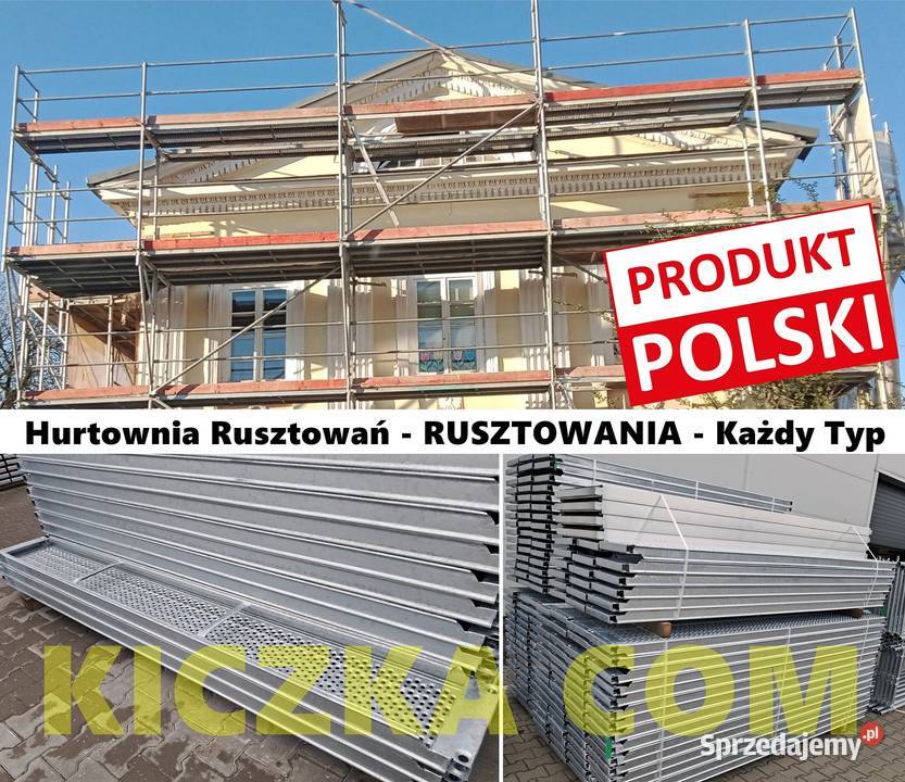 Rusztowania do termomodernizacji i ociepleń