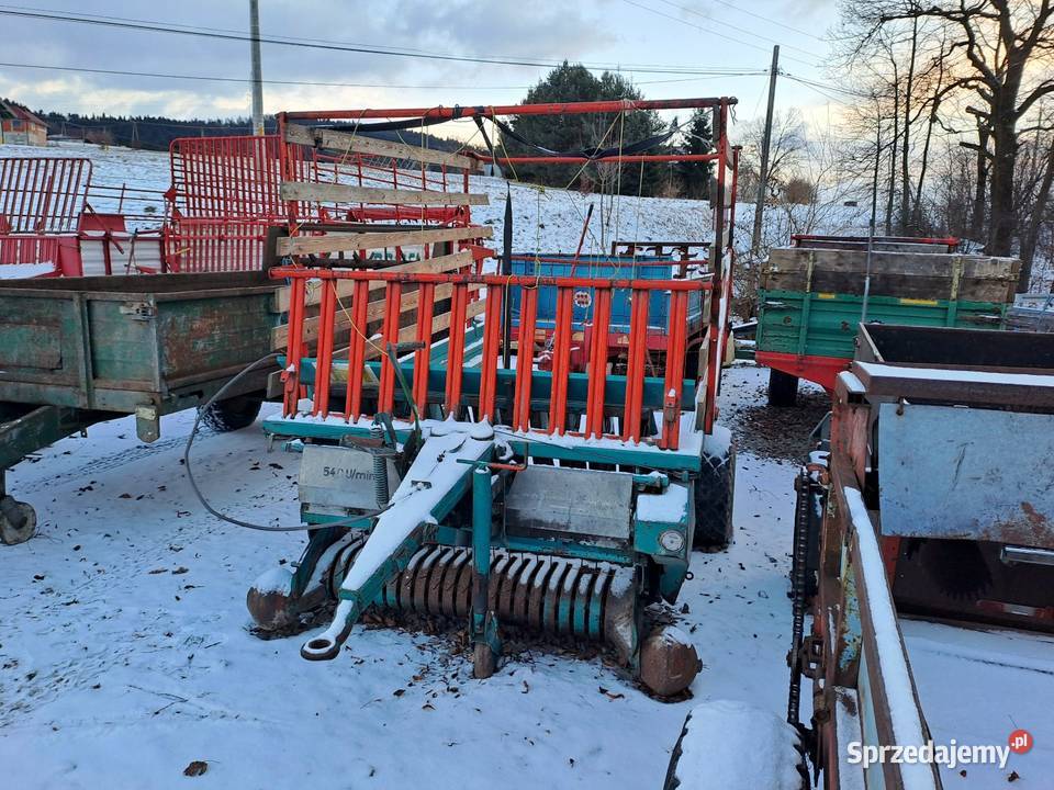Przyczepa samozbierająca steyr 12 Rolnictwo Limanowa