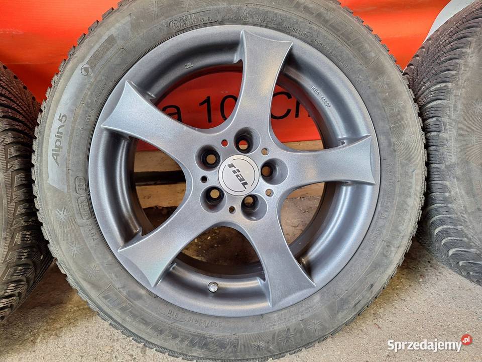 nowe Alufelgi 5x100 16 ET38 Audi A3 Seat Leon Samochodowe Choceń