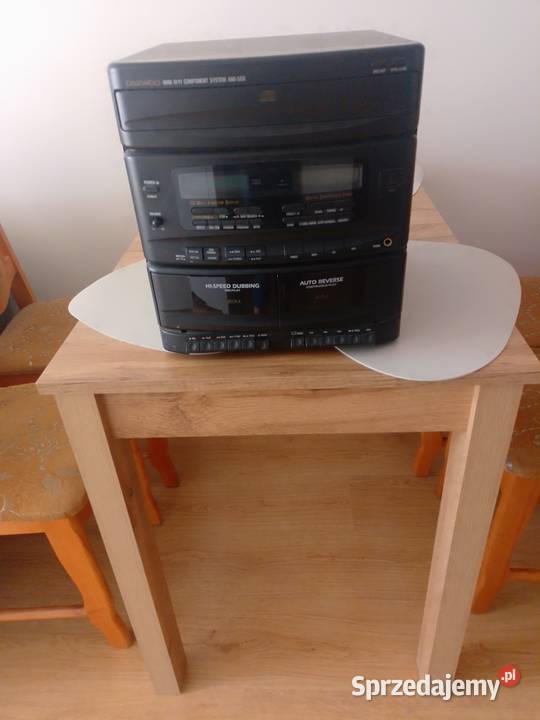 Radioodtwarzacz CD z pilotem Wieża Ełk sprzedam