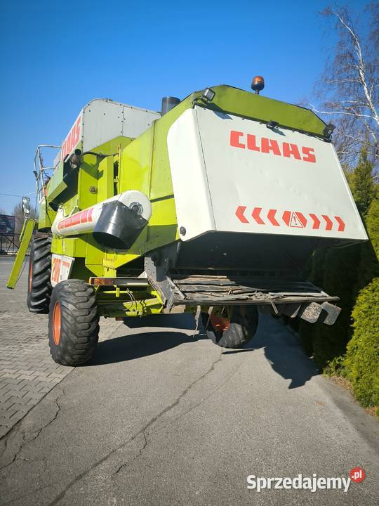 Kombajny zbożowy CLAAS MEGA 208 dominator wielkopolskie Pogorzela