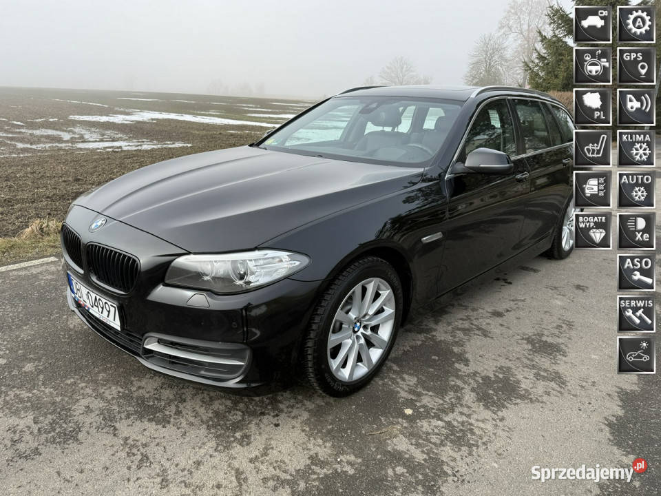 BMW 520 20d 190 Zadbany Serwis ASO HarmanKardon relingi dachowe Ocice sprzedam
