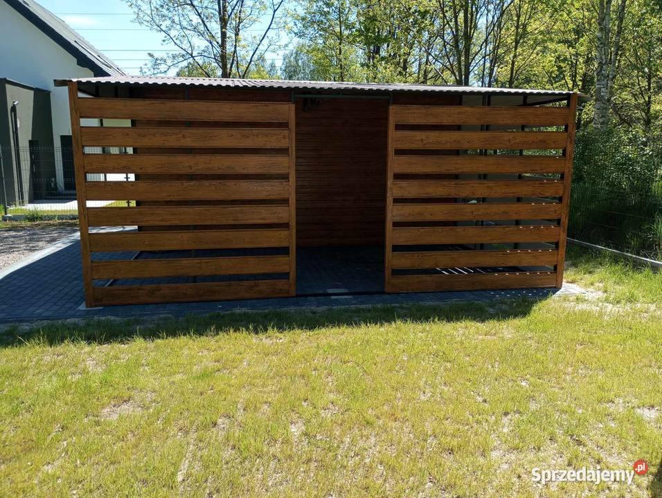 Garaż blaszany dwupsadowy 6x5 mazowieckie Mińsk Mazowiecki