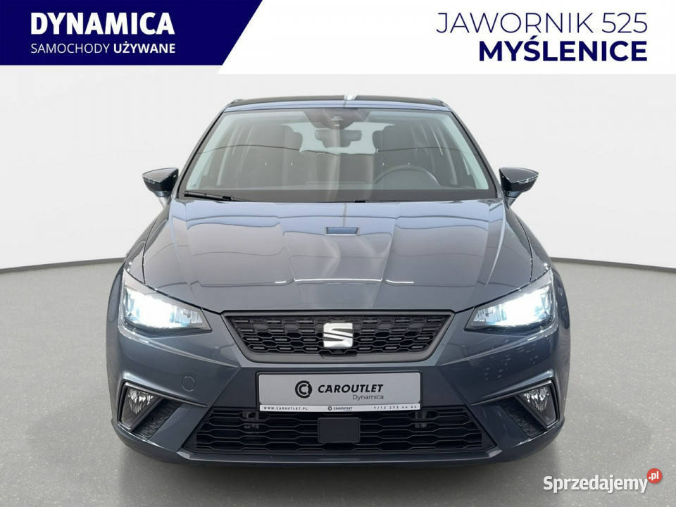 Seat Ibiza VAT 23 Style 10TSI 95 M5 2022 r salon możliwa zamiana małopolskie Myślenice sprzedam