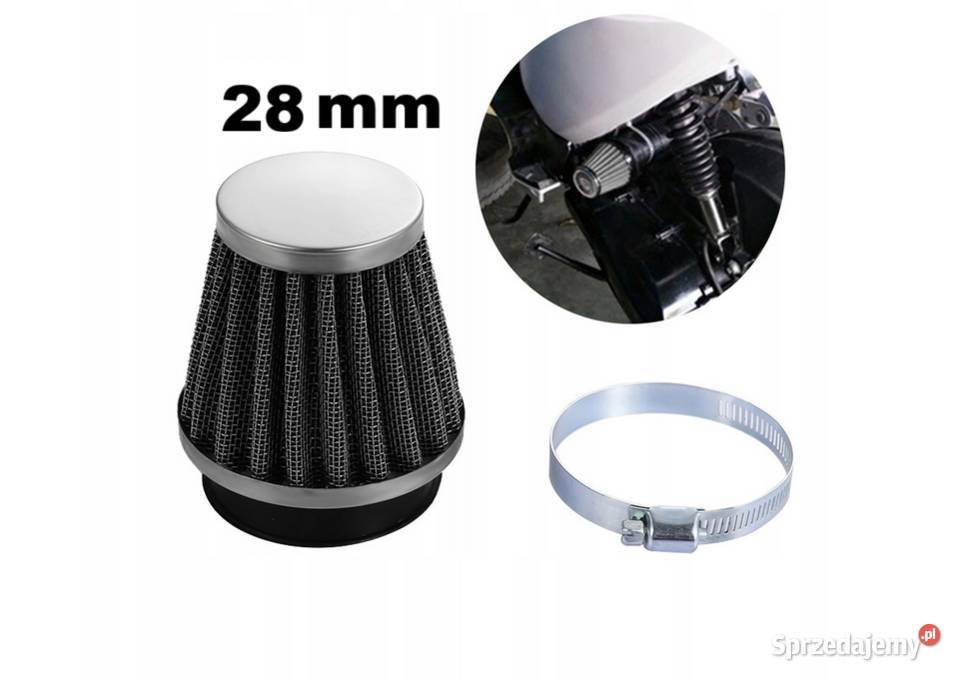 FILTR POWIETRZA STOŻKOWY QUAD ATV 28 MM Sosnowiec