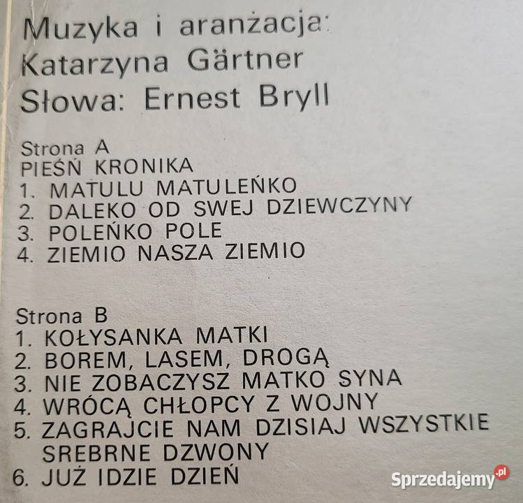 Srebrne Dzwony Katarzyna Grtner Ernest Bryll Chełmno