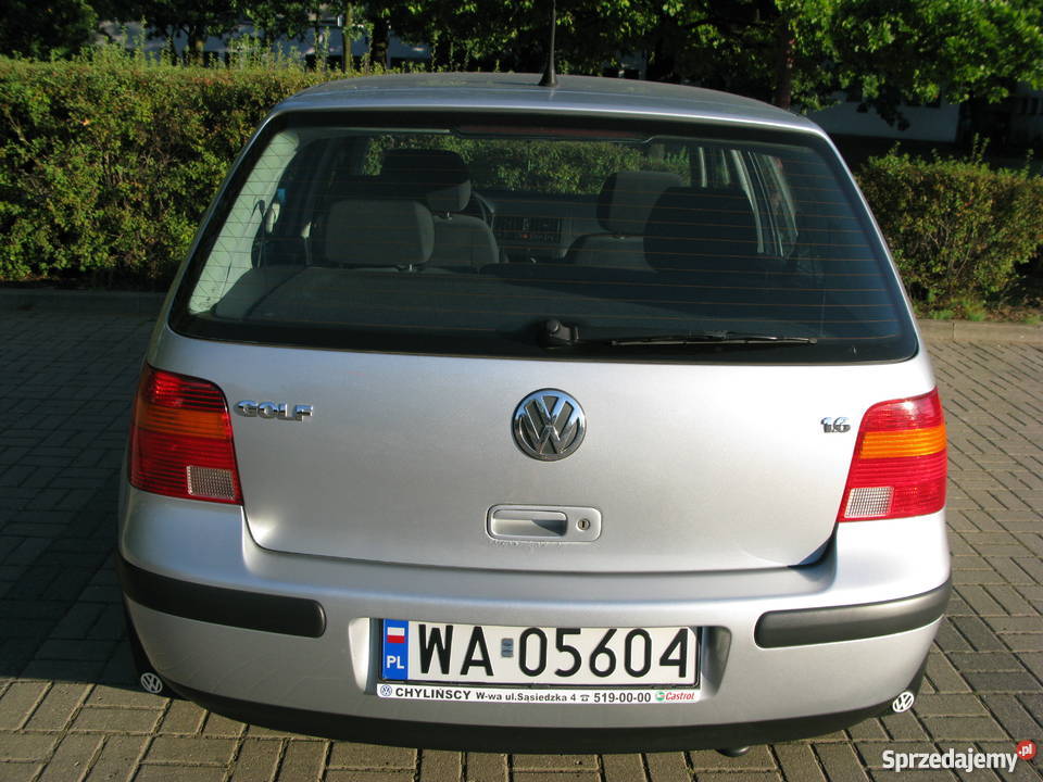Sprzedam VW Golf IV 1,6 z 2000 r pierwszy właściciel