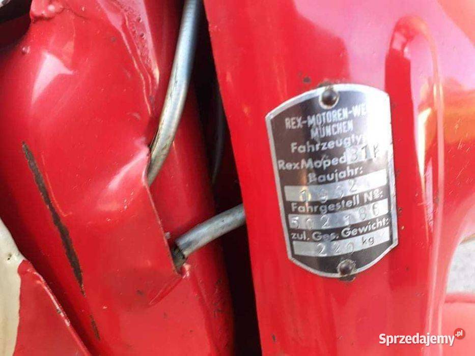 Rex Riva z dokumentami wsk shl wfm komar mz pozostałe Sanok