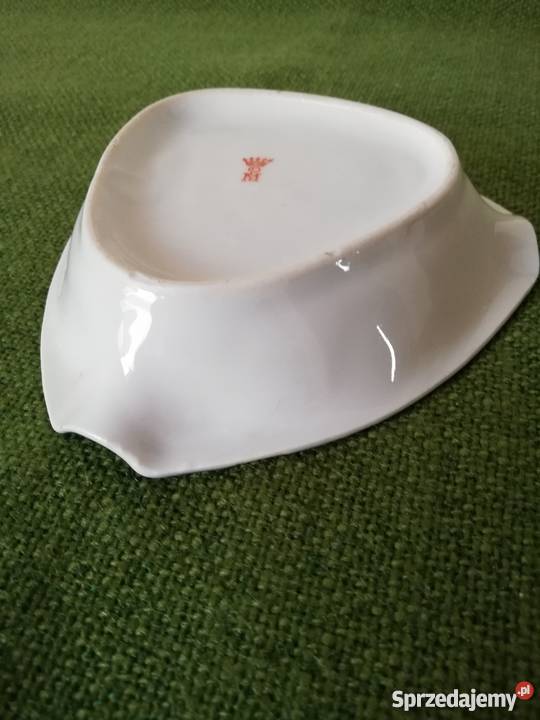Stara porcelana popielniczka z cobaltem