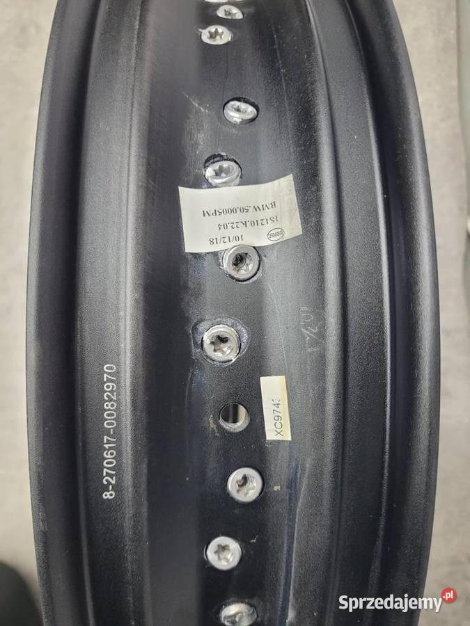 BMW R NINE T OEM FELGA PRZÓD PRZEDNIA 2018 1423 wielkopolskie Nowy Tomyśl