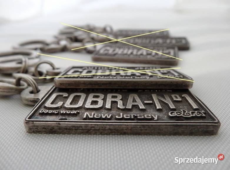 NOWY Brelok do kluczy COBRANo1 Made in USA re