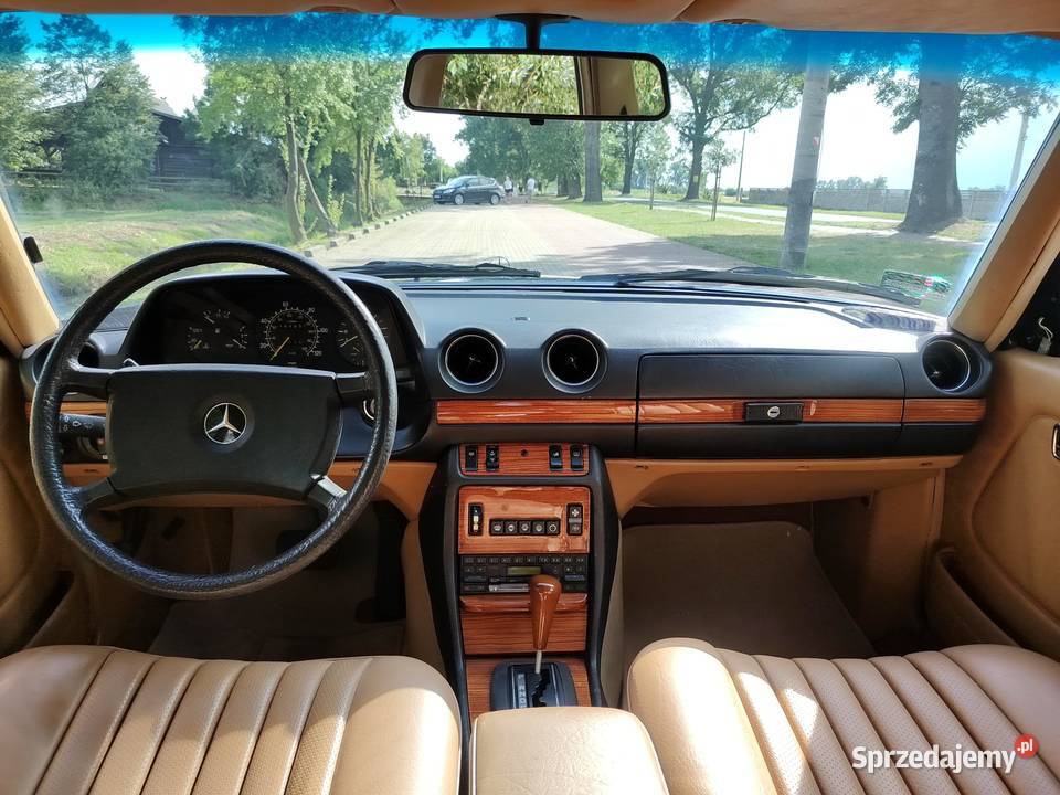 MercedesBenz W123 USA Beczka 300 Turbo Diesel wielkopolskie Odolanów