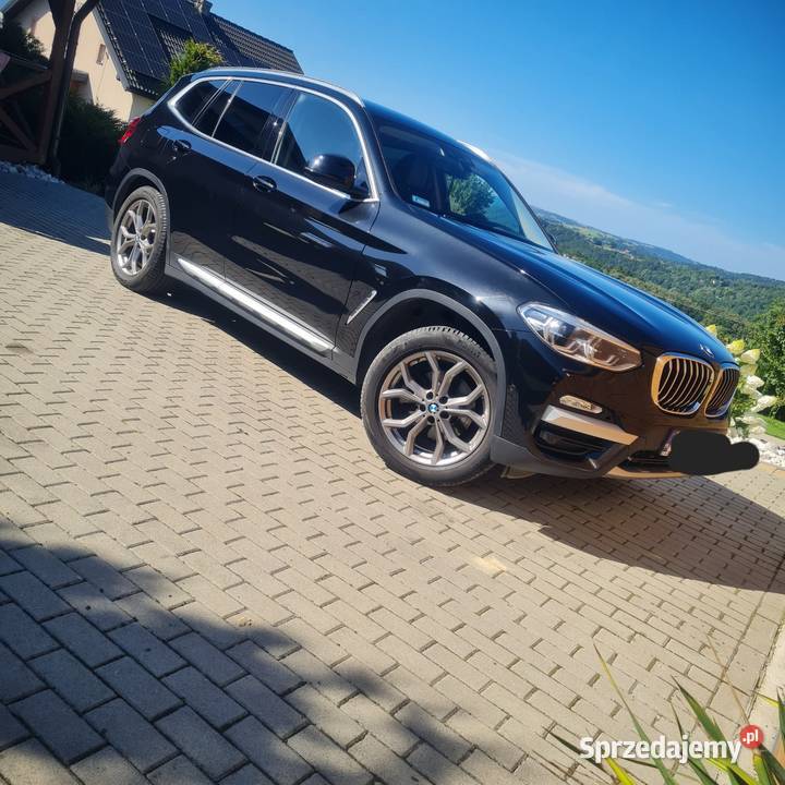 Sprzedam Bmwx3g01 xdrive 20 benzynarocznik 2019 elektryczne lusterka Nowy Sącz