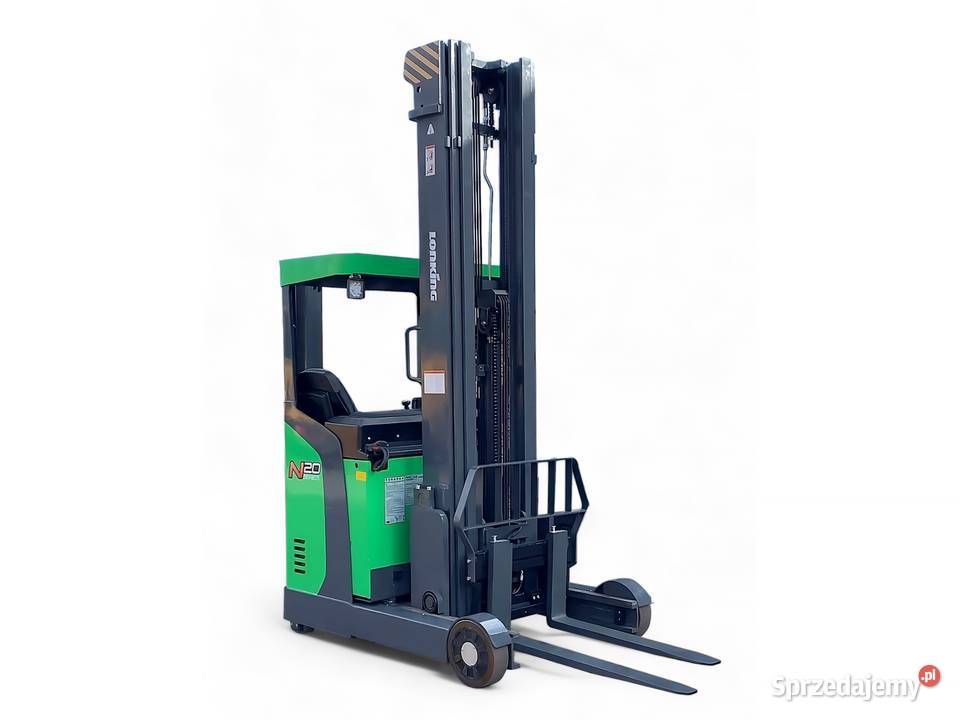 Lonking CQD20N reach truck 2 tony triplex 75 m elektryczny Kęty