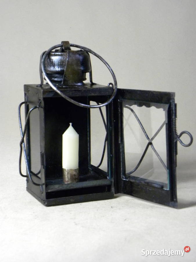 Niemiecka lampa świecowa Gerorga Mullera przełom Legnica sprzedam