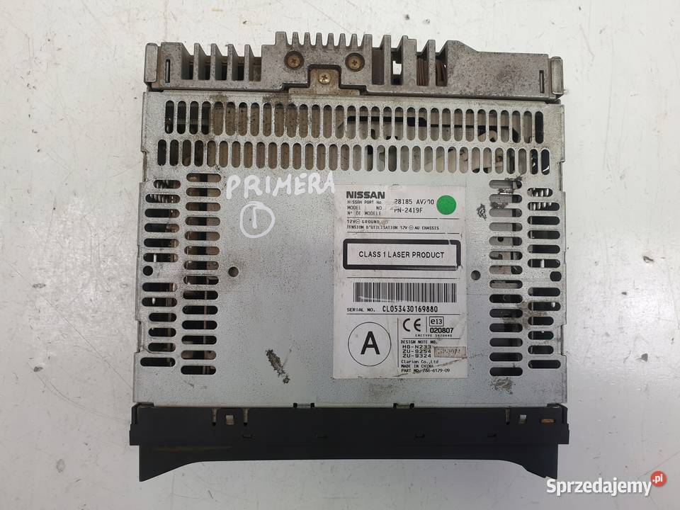 Nissan Primera P12 CZYTNIK NAWIGACJI 28185AV700 Chełm