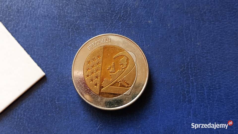 Stare monety 2 euros Słowacja 9 Numizmatyka podkarpackie Lesko sprzedam