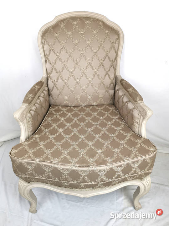 Fotel antyk shabby chic malowany Warszawa