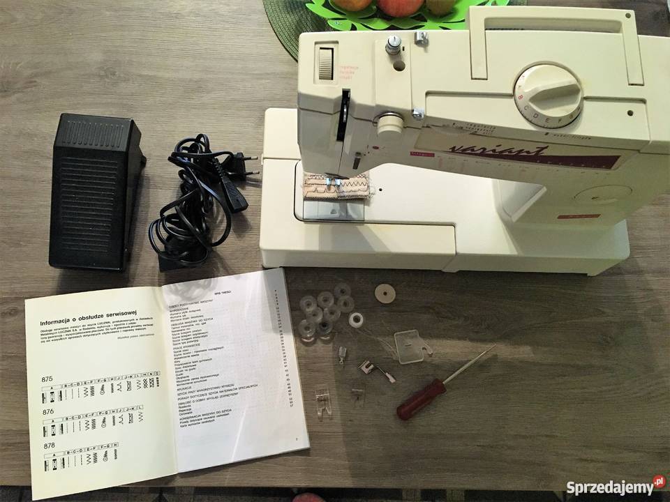 MASZYNA DO SZYCIA ŁUCZNIK 875 VARIANT sprawna Sulęcin