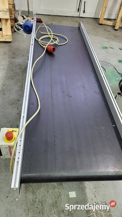 Taśmociąg prosty przenosnik taśmowy płaski DEGA Białogard