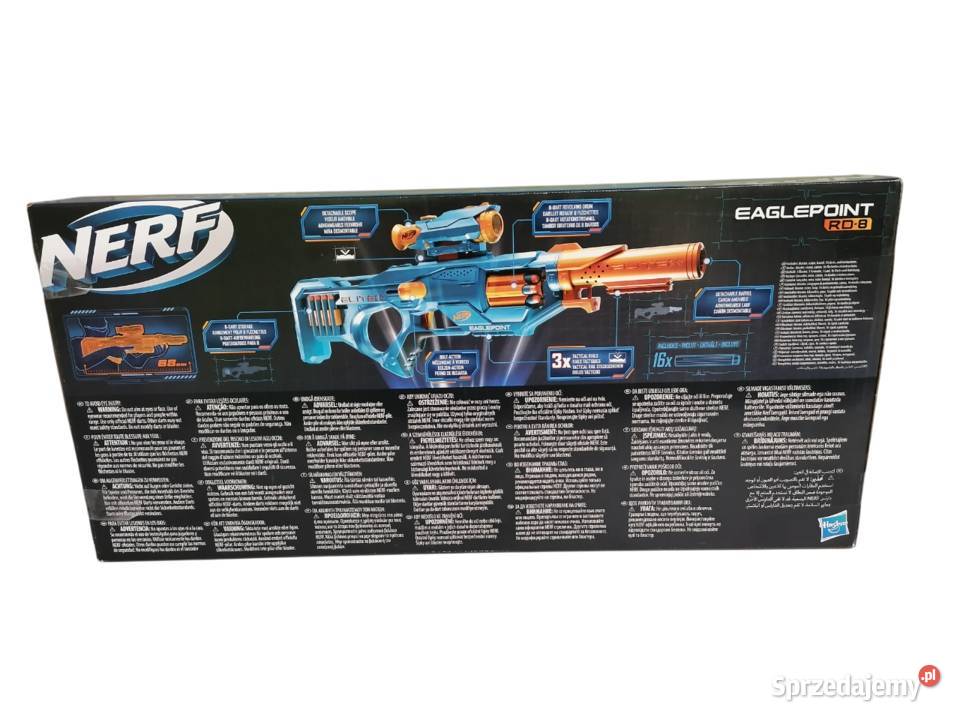 PISTOLET NERF ELITE 20 EAGLEPOINT RD8 Kłodzko