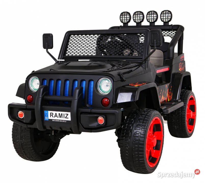 Raptor Drifter 4x4 Płomienie 12V10Ah 4x45W EVA Łopuszno