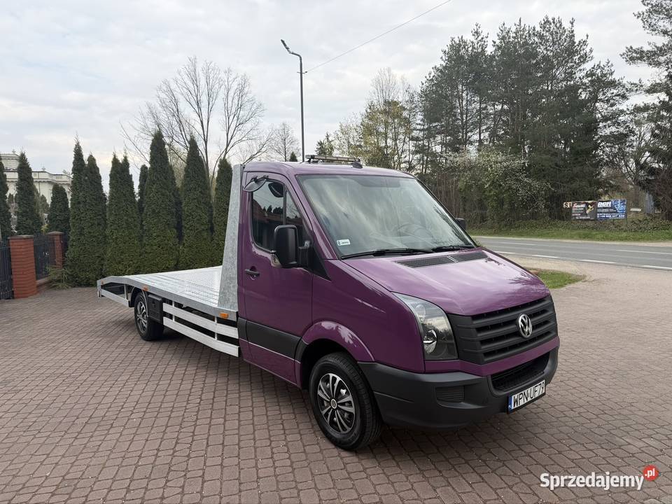 Vw Crafter 20 TDI 109 LAWETA mazowieckie Warszawa