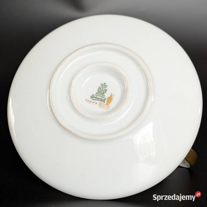 Niecodzienna sosjera Heinrich Bavaria Porcelana i szkło Legnica