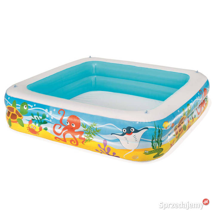 Bestway Basen z baldachimem niebieski 140 x 140 mazowieckie Warszawa