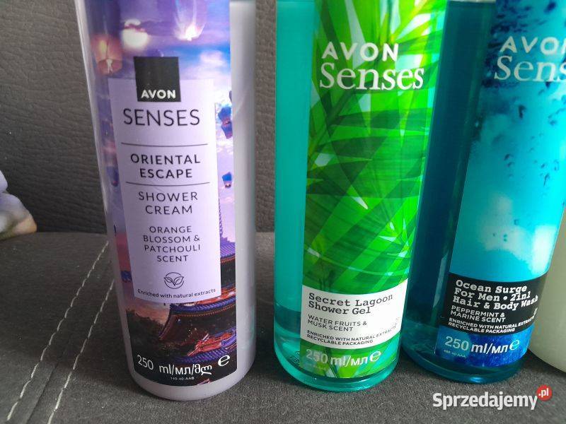 Zestaw 4 sztuk mix żeli pod prysznic 250ml Unisex Siewierz