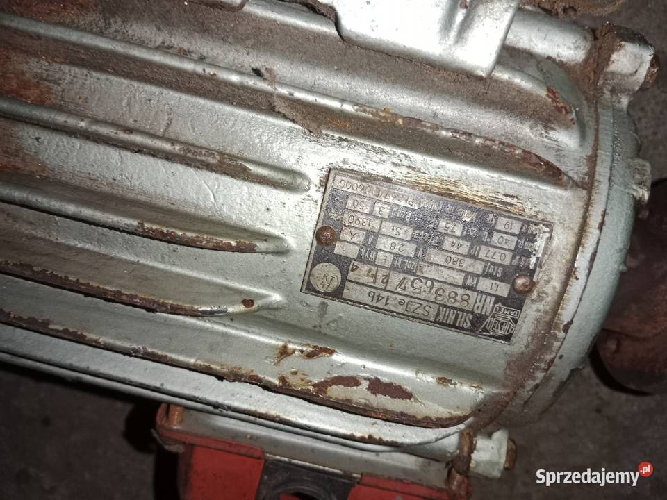 Silnik elektryczny 11kw SZJe 14b łódzkie Poddębice