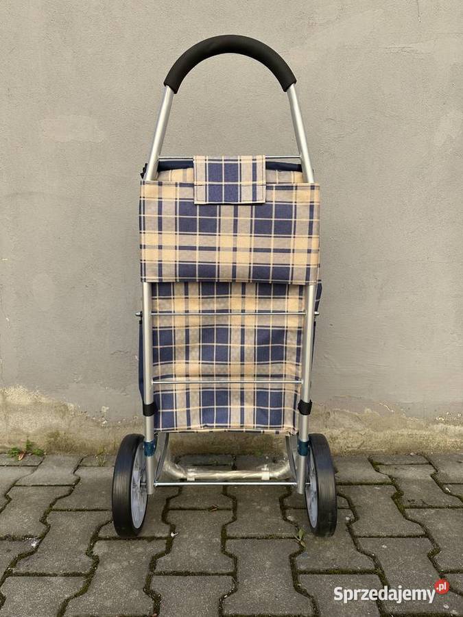 Wózek na zakupy aluminiowy duże koła małopolskie Kraków