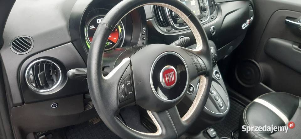 fiat 500 electric bazwypadkowy automatyczna Warszawa
