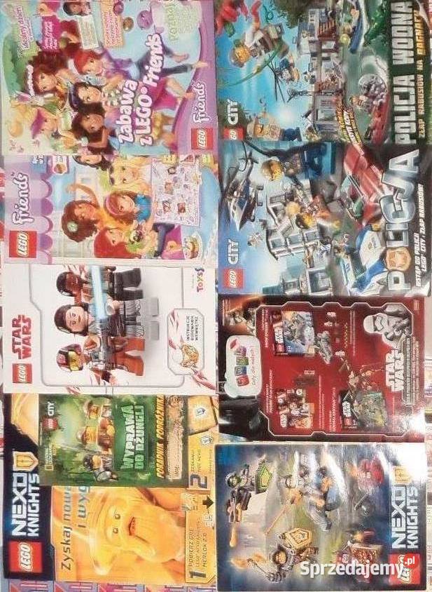 15x Lego katalogi plakaty foldery friends castle Lego Rzeszów