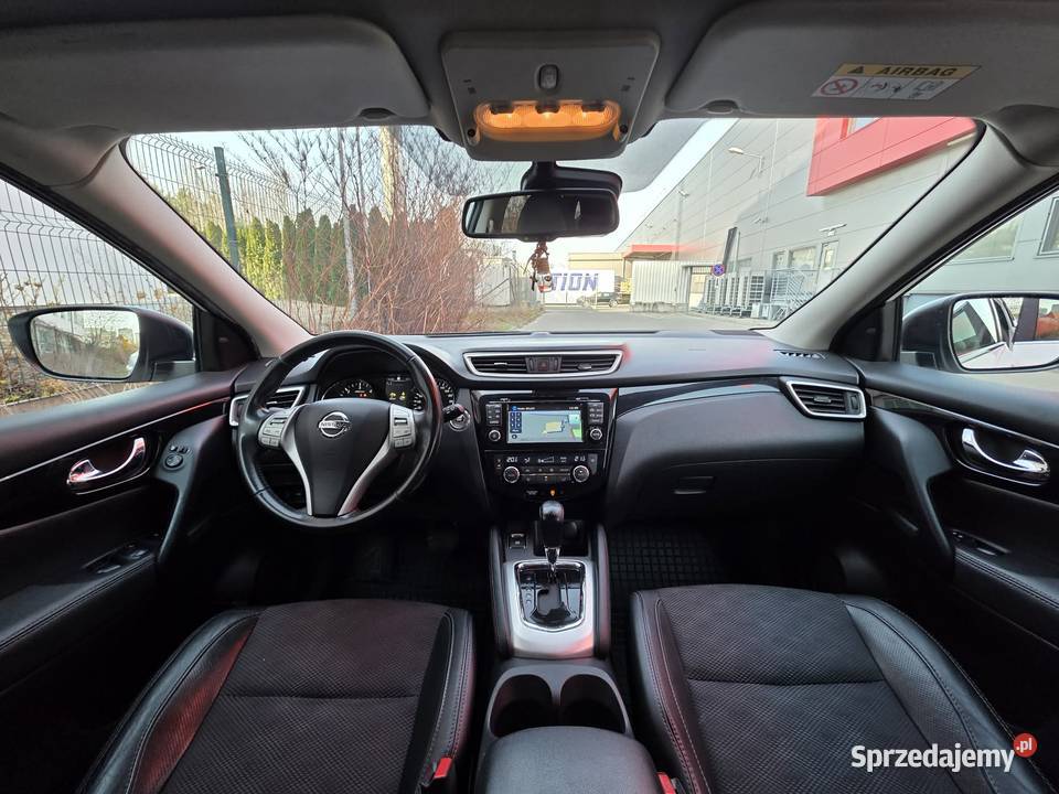 Nissan Qashqai 16 DCi Tekna Xtronic EU6 nieuszkodzony mazowieckie Warszawa