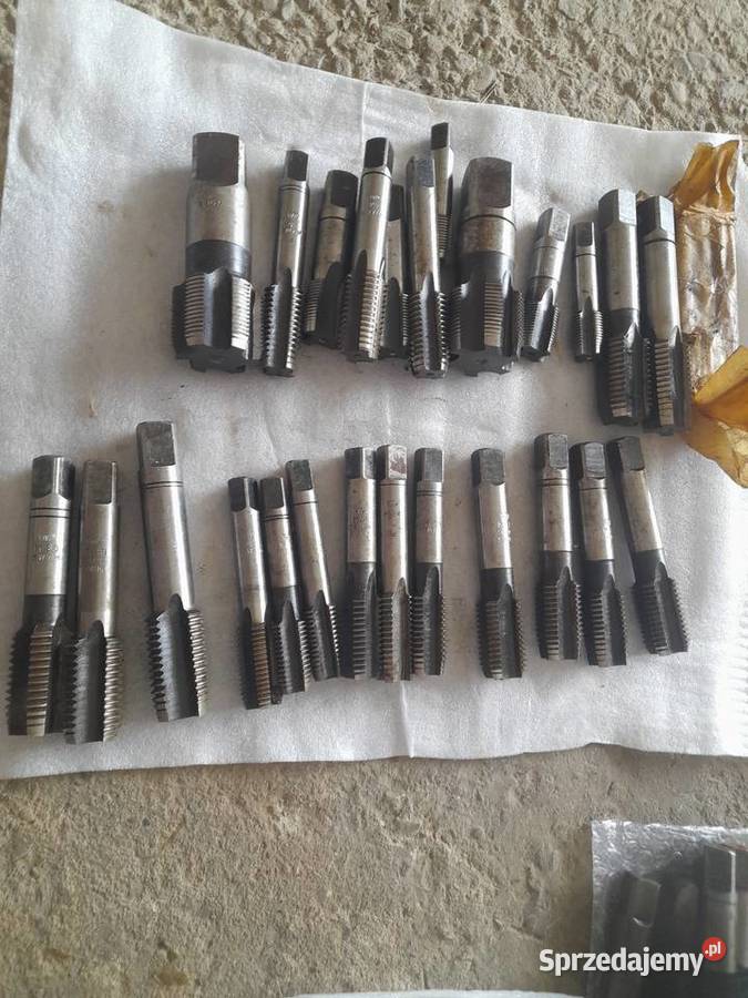 Gwintowniki narzynki Duża ilość sprzedam
