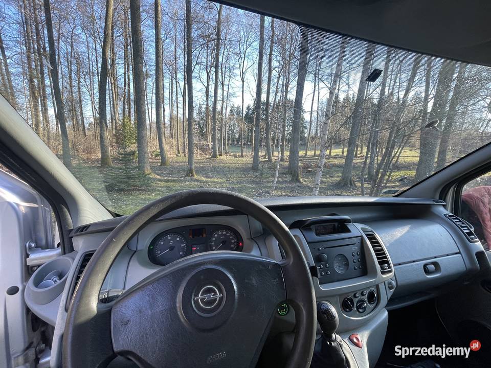 Opel Vivaro L2H2 2008 25l warmińsko-mazurskie Mrągowo sprzedam