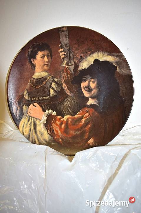 Rembrandt i Saskia talerz kolekcjonerski Bavaria sprzedam