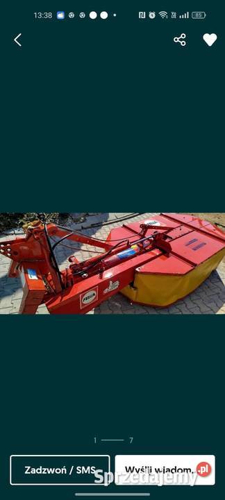 Sprzedam kosiarkę FELLA 166 Limanowa