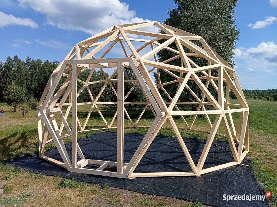Kopuła geodezyjna 35m2 Konstrukcja pod glamping dolnośląskie Jelenia Góra