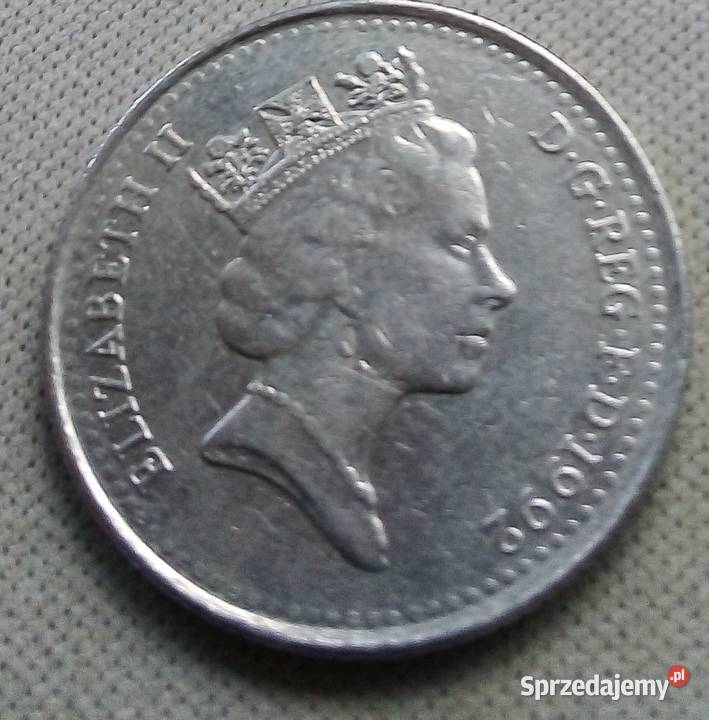 WIELKA BRYTANIATEN PENCE1992 r 4 Legionowo