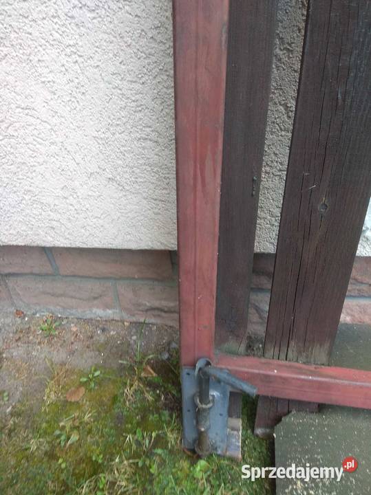 Brama wjazdowa z furtką z demontażu sprzedam