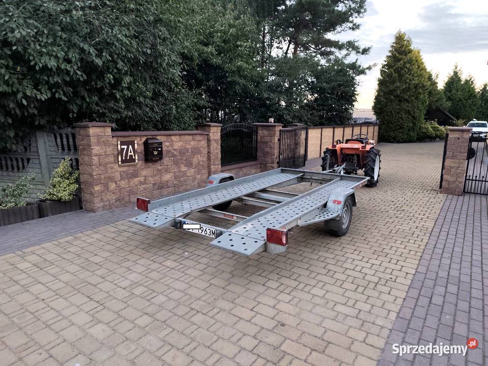 Laweta Przyczepa BORO DMC 1300 385m x 180m Kat B Motoryzacja Wodzisław